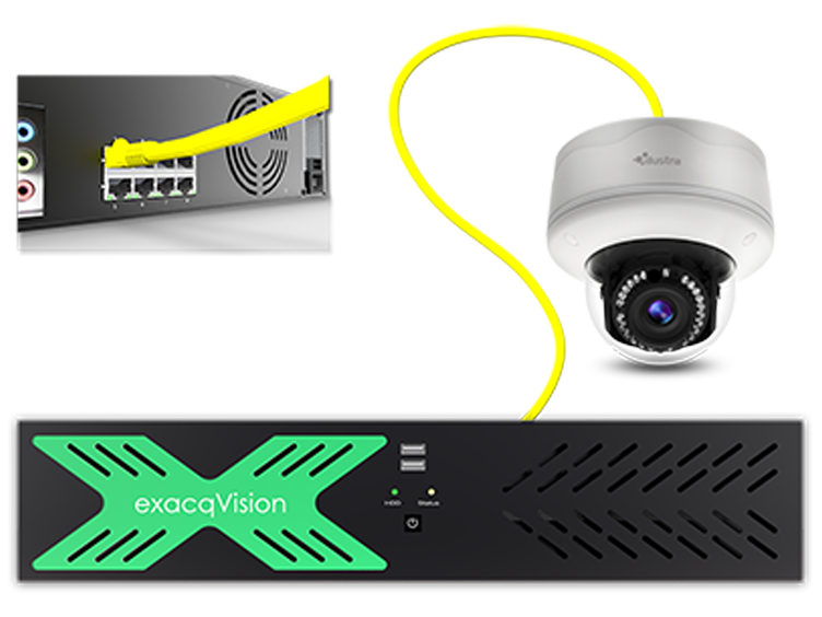 exacqVision LC-Series video surveillance unit
