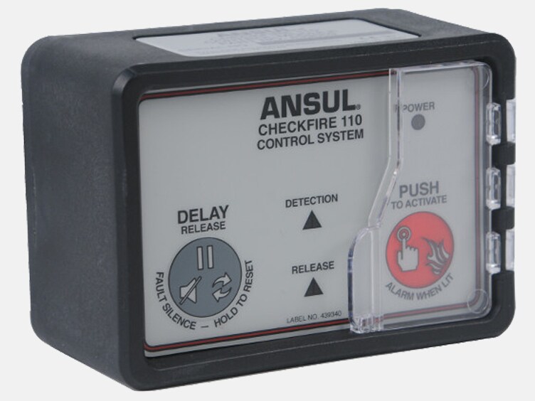 Checkfire 110 detection and actuation equipment 