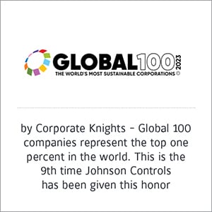 GLOBAL 100 The World's Most Sustainable Corporations 2023 Recognition logo