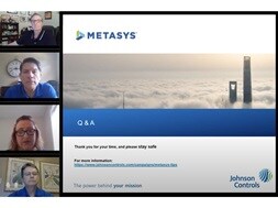 screen displaying people working remotely attending a webinar 